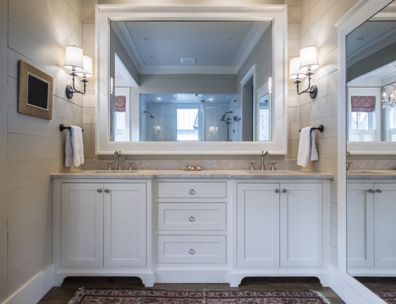 Custom Vanity with Double Sinks